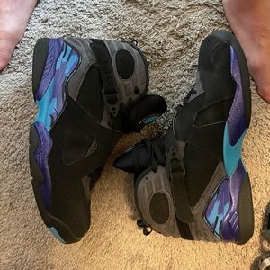 Jordan Aqua 8s Size 14